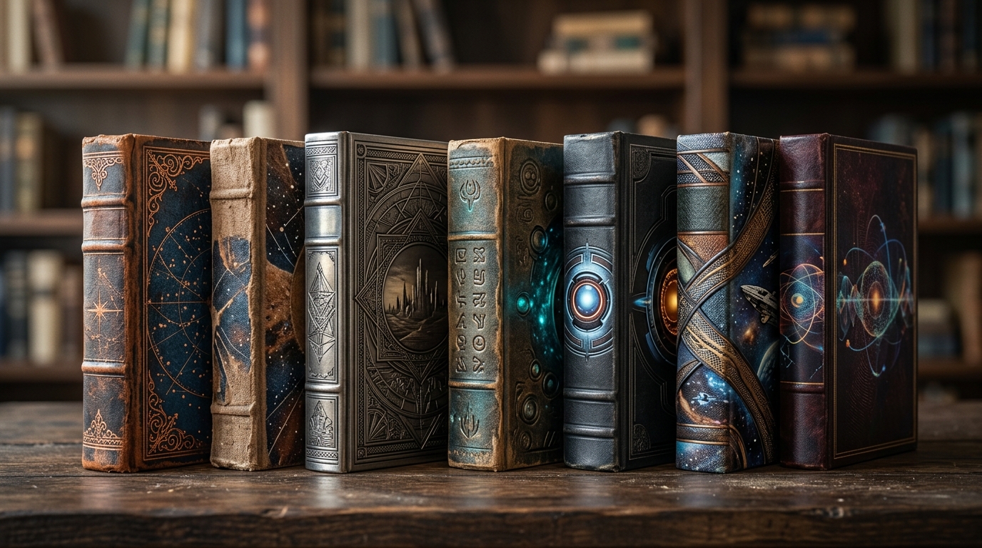 Illustration for blog section about: Sınırları Zorlayan En İyi Bilim Kurgu Kitapları: Mutlaka Okuman